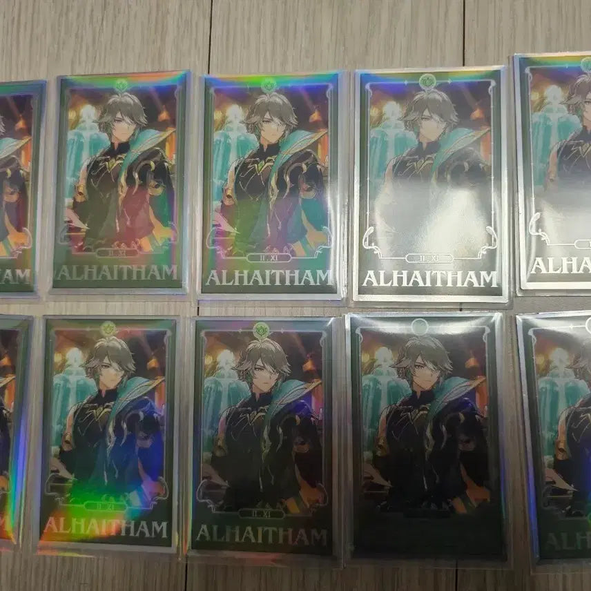 [BUNJANG] Genshin Impact Alhaitham Fortune Pack (10 Cards) / 원신 2025 알하이탐 점괘 10장묶음