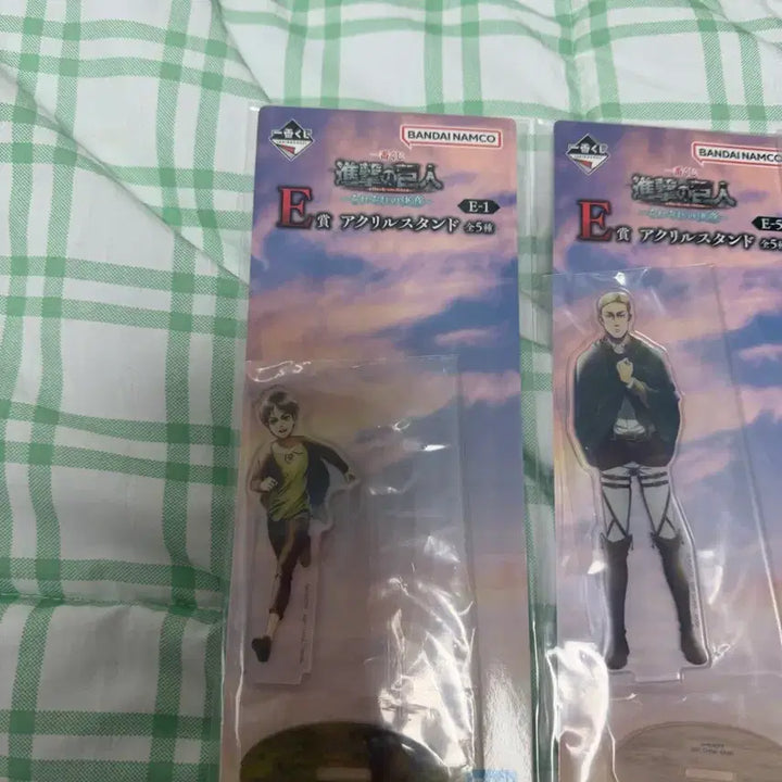 [BUNJANG] Ichiban Kuji Attack on Titan Eren Acrylic Stand E Prize (Sealed) / 이치방쿠지 진격의 거인 아크릴 스탠드 E상 에렌 (미개봉)