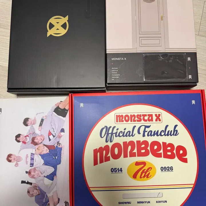 [BUNJANG] Monsta X Official Fanclub Kit Bundle Set (6th, 7th, 8th Gen) / 몬스타엑스 몬베베 6기 7기 8기 팬클럽 키트 일괄
