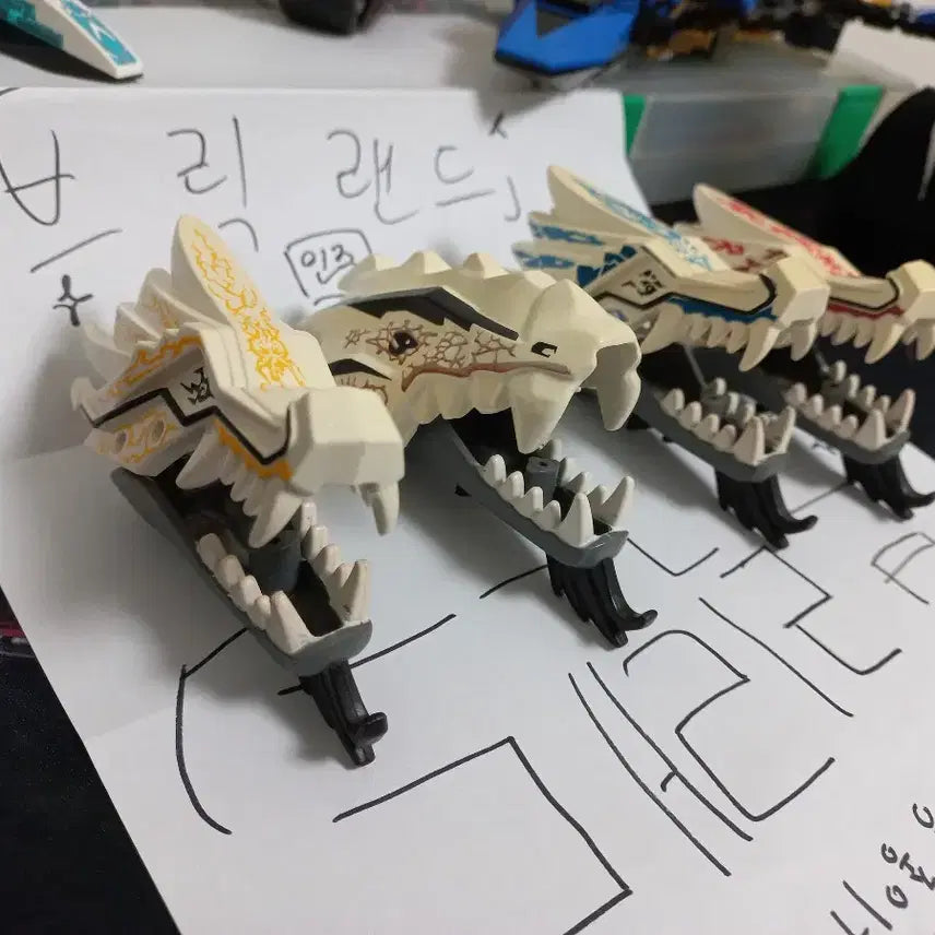 [BUNJANG] LEGO Ninjago 9450 Head (Damaged) / [정품] 레고 닌자고 9450 헤드 (하자품)