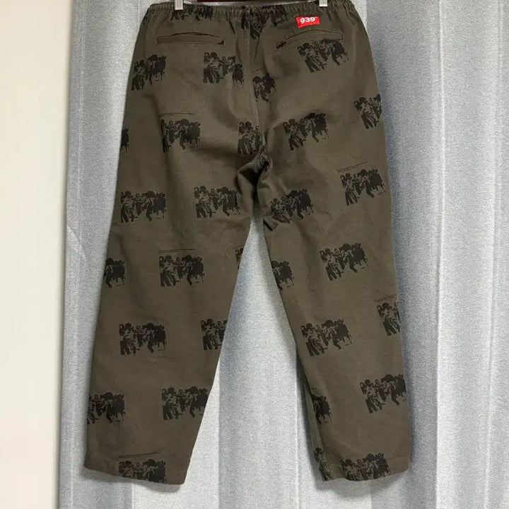 [BUNJANG] Ali Benzon 939 Banding Khaki Work Pants XL / 34-36 알리벤슨 939 밴딩 카키 워크 팬츠 치노 프린팅 XL