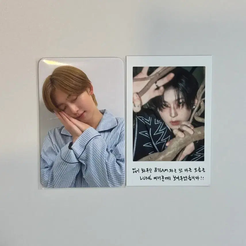 [BUNJANG]  &amp;TEAM Fuma On The New Day Popup Photocard / 앤팀 후마 미공포 팝업 포카