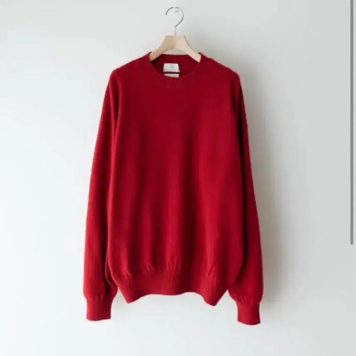 [BUNJANG] Haeril American Deadstock Red Knit Size 1 / 헤릴 아메리칸 데드스탁 레드 니트 사이즈 1