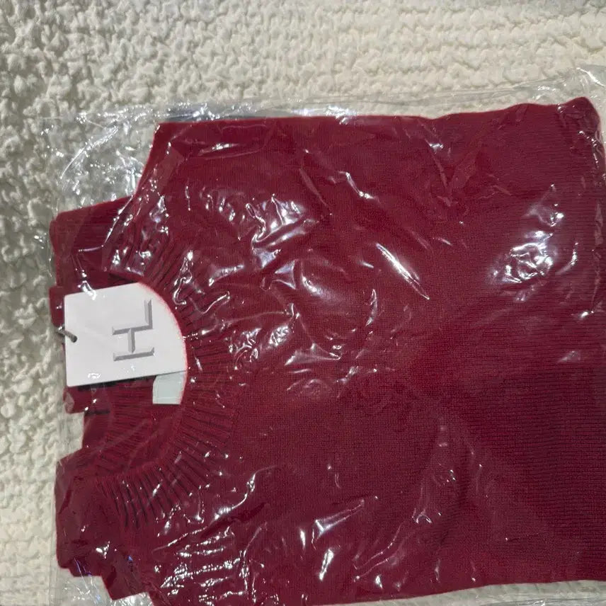 [BUNJANG] Haeril American Deadstock Red Knit Size 1 / 헤릴 아메리칸 데드스탁 레드 니트 사이즈 1
