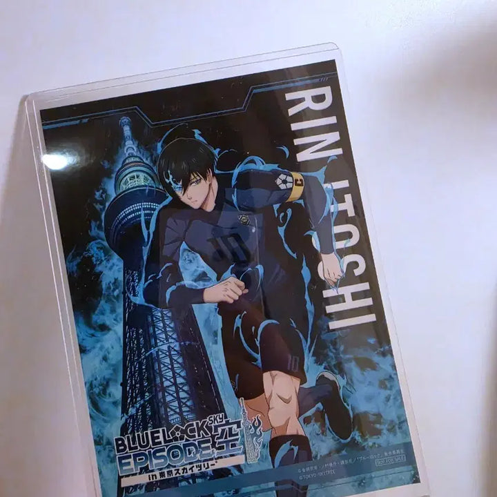 [BUNJANG] Blue Lock Sky Tree Collaboration Entrance Benefit Bromide Itoshi Rin / 블루록 스카이트리 콜라보 입장특전 브로마이드 이토시 린