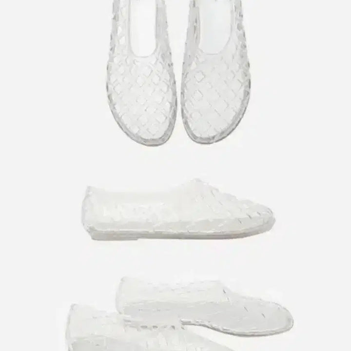 [BUNJANG] Taktroiime Jelly Sandals Flat Shoes / 타크트로이메 젤리 샌들 플랫슈즈