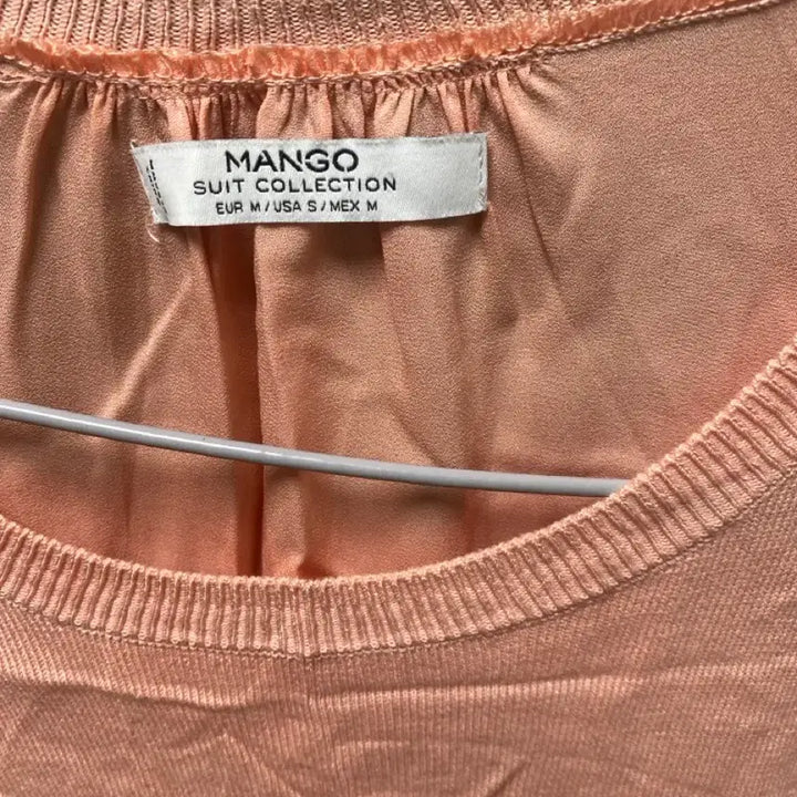 [BUNJANG] Mango Pink Knit M Size / 망고 핑크 니트 M 사이즈