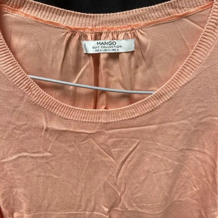 [BUNJANG] Mango Pink Knit M Size / 망고 핑크 니트 M 사이즈