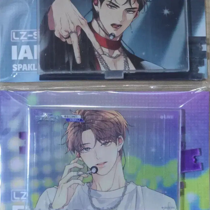 [BUNJANG] Resin Popups Sparkles Haebing Guksun Ian Eun-san Fancam Stand Bundle Set / 레진팝업 스파클즈 해빙곡선 이안은산 직캠스탠드 일괄 원가양도