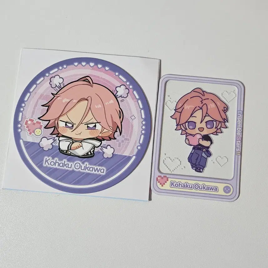 [BUNJANG] Ensemble Stars Kohaku 5th Anniversary Offline Event Coaster Card Set / 앙스타 코하쿠 5주년 오프라인 행사 코스터 클카 세트