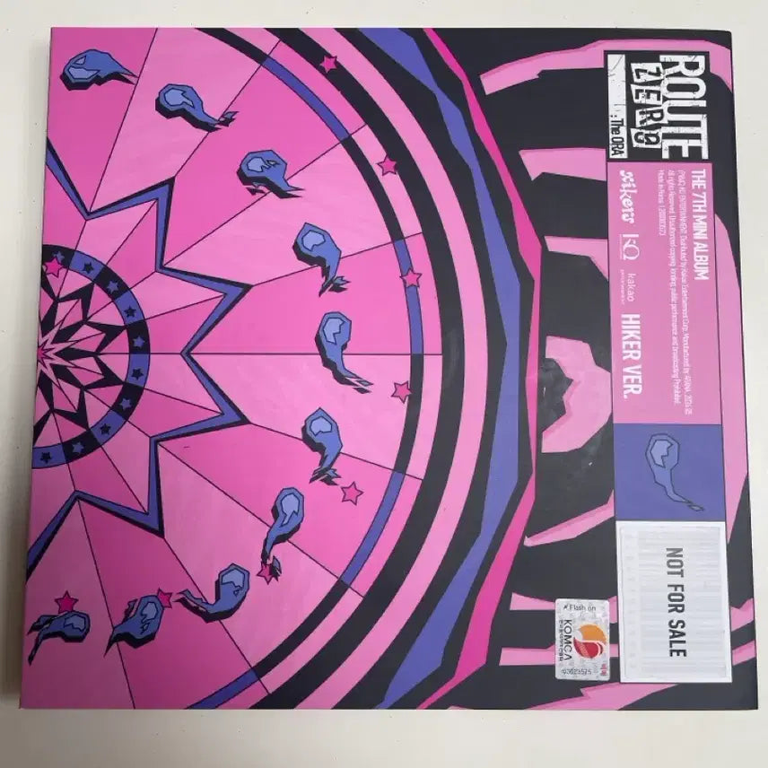 [BUNJANG]  xikers ROUTE ZERO The ORA Signed Unsealed Album / 싸이커스 ROUTE ZERO The ORA 비매 미개봉 싸인앨범