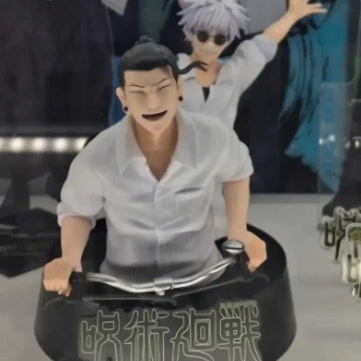 [BUNJANG] Jujutsu Kaisen Ichiban Kuji Gojo &amp; Geto Bicycle Figure (M Prize) / 주술회전 이치방쿠지 고죠 게토 자전거 피규어 M상