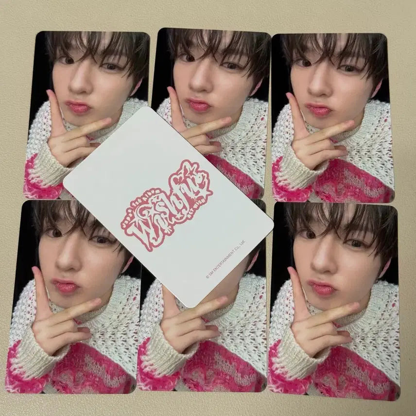 [BUNJANG] NCT WISH Sakuya Apple Music Lucky Draw Photocard / nct wish 위시 사쿠야 애플뮤직 럭드 포카