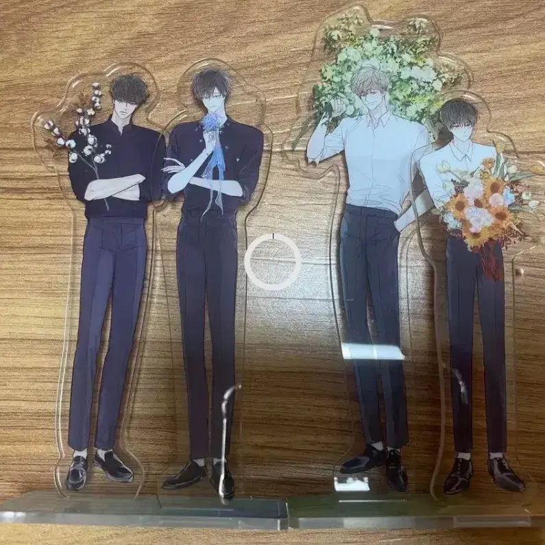 [BUNJANG] Green Apple Paradise Spring/Summer Limited Edition Acrylic Stand (Myung Jaewon, Yang Mae Hwa, Dal Guk, Yeo Nan) / 청사과낙원 사계 한정판 아크릴 스탠드 명재원 양매화 달국 여난