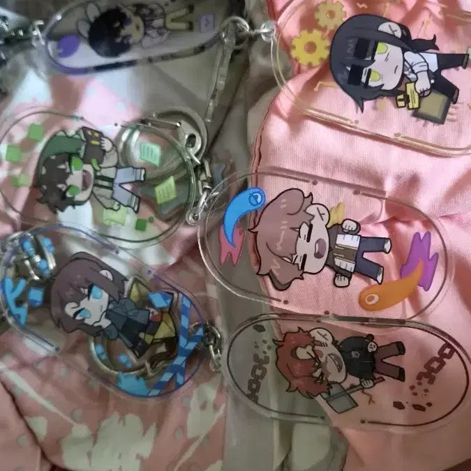[BUNJANG] 잠뜰 (Jamttal) Misuban Acrylic Keyring Set / 잠뜰 미수반 아크릴 키링 판매 잠뜰공룡덕개라더수현각별