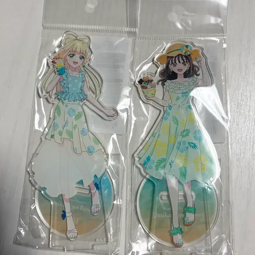 [BUNJANG] Wonderland PreCure Mayu Yuki Acrylic Stand Bundle Set / 원더풀 프리큐어 왕프리 마유 유키 아크릴 스탠드 일괄