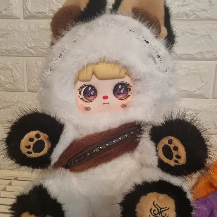 [BUNJANG] Mochichi 600 White Fox Plush / 베이비쓰리 모치치600 흰여우