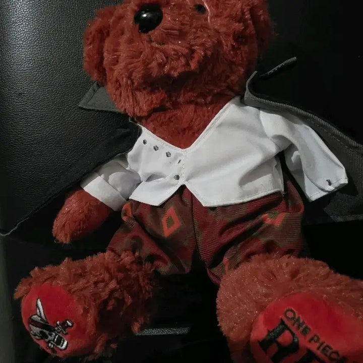 [BUNJANG] One Piece Film Red Shanks Teddy Bear Plush (Unsealed) / 개봉품) 원피스 필름레드 샹크스 곰인형 테디베어