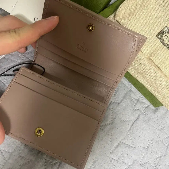 [BUNJANG] Gucci GG Marmont Matelassé Wallet / [새상품] 구찌 GG 마몽 마틀라세 지갑