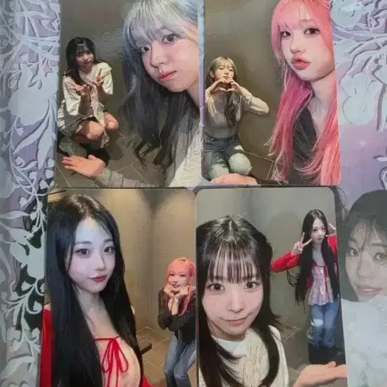 [BUNJANG] QWER Mini Record Fan Sign Lucky Draw Photocard Set / qwer 5/3 미니레코드 팬싸 당첨자 특전포카(세트)