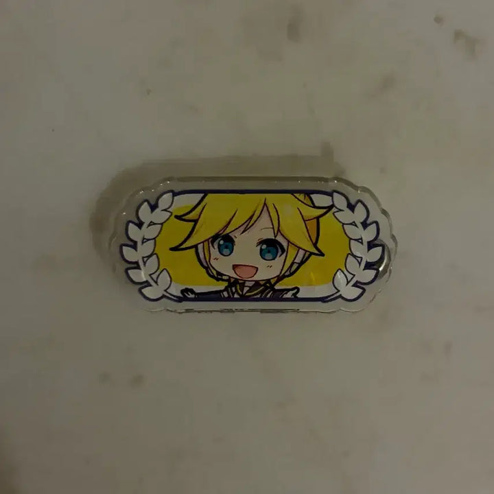 [BUNJANG] Kagamine Len Fan Club Acrylic Badge / 카가미네 렌 팬칭호 아크릴 뱃지