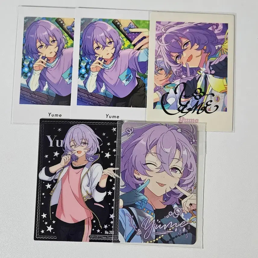 [BUNJANG] Ensemble Stars! Yuuki Makoto 9th Anniversary 10th Anniversary Vol. 6 Pashacards / 앙스타 후유메 유메 파샤 파샷츠 클카 9주년 포카 10주년 6탄