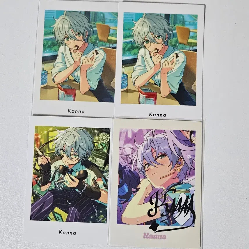 [BUNJANG] Ensemble Stars Kanna Kasagi Pashacards 6th Edition 10th Anniversary Set / 앙스타 칸나 파샤 파샷츠 6탄 10주년 4장 일괄