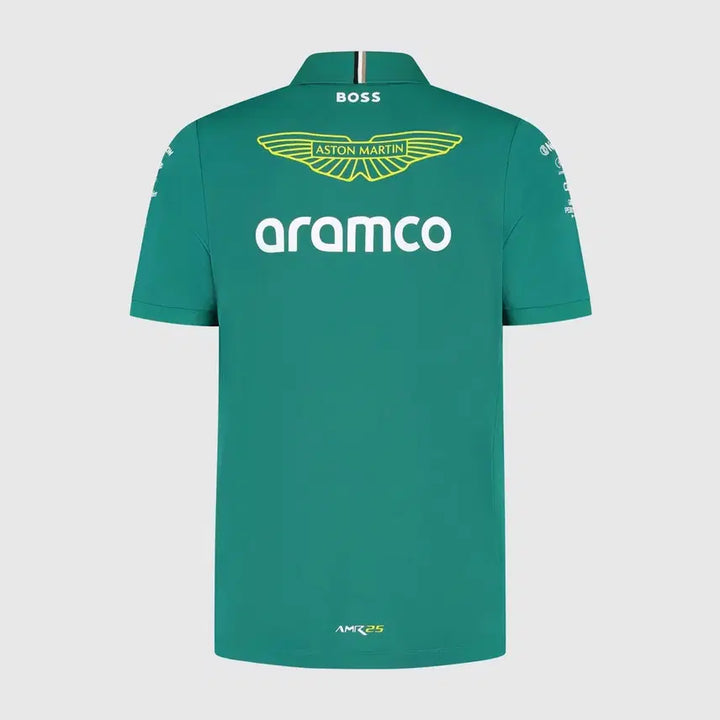 [BUNJANG] Aston Martin F1 Team Polo Shirt L / 에스턴마틴 F1 팀 폴로셔츠 L