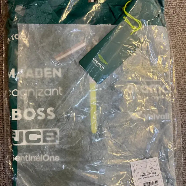 [BUNJANG] Aston Martin F1 Team Polo Shirt L / 에스턴마틴 F1 팀 폴로셔츠 L
