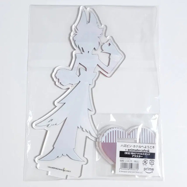 [BUNJANG] Hazbin Hotel Animate Collaboration Cafe Big Acrylic Stand Alastor (Sealed) / 해즈빈 호텔 애니메이트 콜라보 카페 빅 아크릴 알래스터 (미개봉)