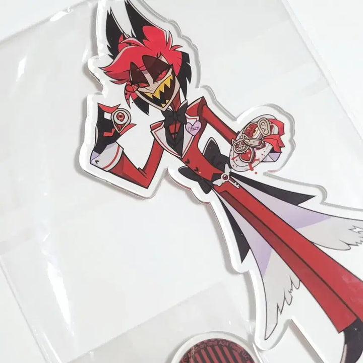 [BUNJANG] Hazbin Hotel Animate Collaboration Cafe Big Acrylic Stand Alastor (Sealed) / 해즈빈 호텔 애니메이트 콜라보 카페 빅 아크릴 알래스터 (미개봉)