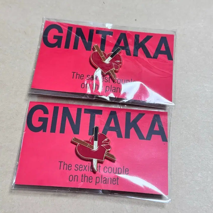 [BUNJANG] Gintaka Official Badge Set (Sealed &amp; Unsealed) / 긴타카 비공굿 뱃지
