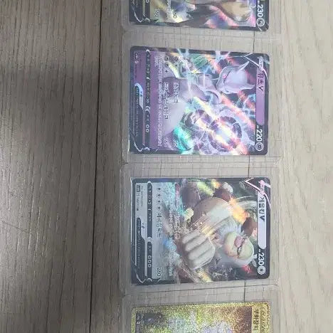 [BUNJANG] Mewtwo V &amp; Eggexutor UR, Dragonite V, Golem V, etc. / 뮤츠v&amp;부화장치 ur 등등