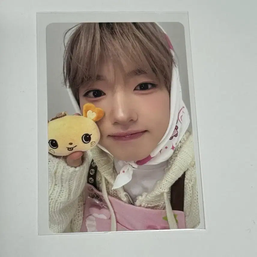 [BUNJANG] NCT WISH Sakuya Bakery Popup Lucky Draw Photocard / 엔시티 위시 베이커리 팝업 사쿠야 7만원 특전 포카 양도 위시돌 포켓돌