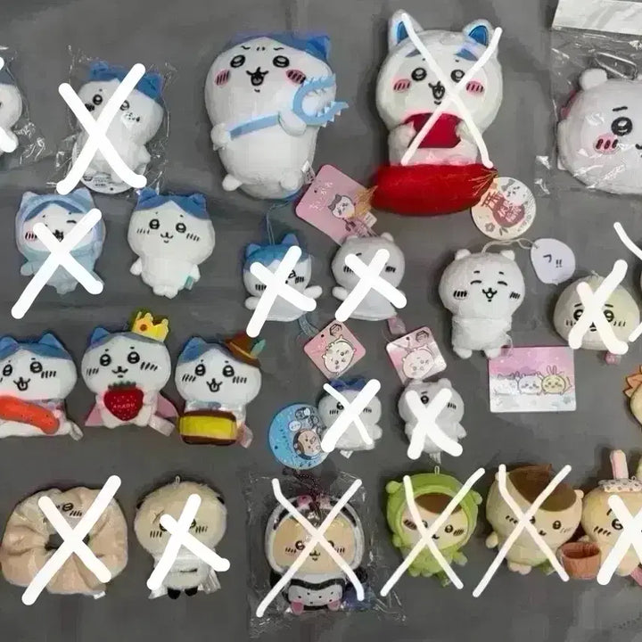 [BUNJANG] Chiikawa Hachiware Plush Keychain Coin Purse / 먼작귀 치이카와 하치와레 인형 키링 동전 지갑