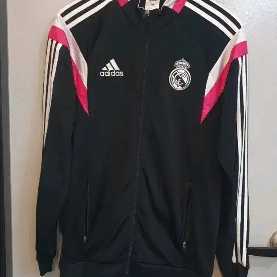 [BUNJANG] Adidas Real Madrid Black Pink Track Top Jersey / 아디다스 레알마드리드 블랙 핑크 져지100