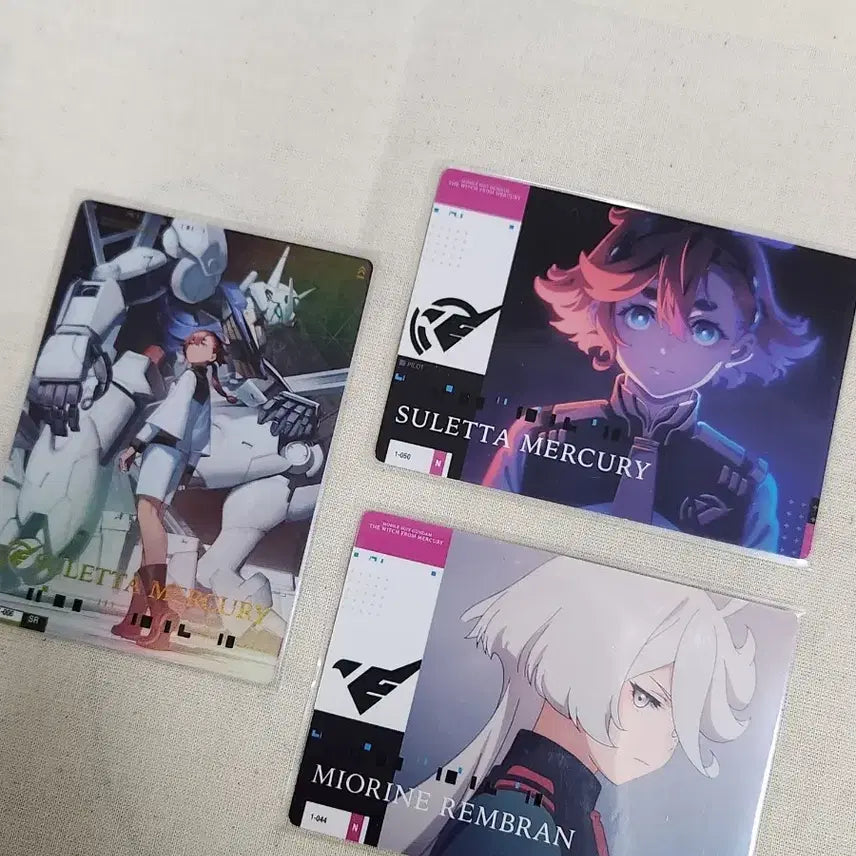 [BUNJANG] Mobile Suit Gundam: The Witch from Mercury Card Collection Carddas Set / 건담 수성의마녀 카드 콜렉션 카드다스 세트