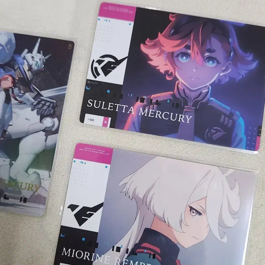 [BUNJANG] Mobile Suit Gundam: The Witch from Mercury Card Collection Carddas Set / 건담 수성의마녀 카드 콜렉션 카드다스 세트