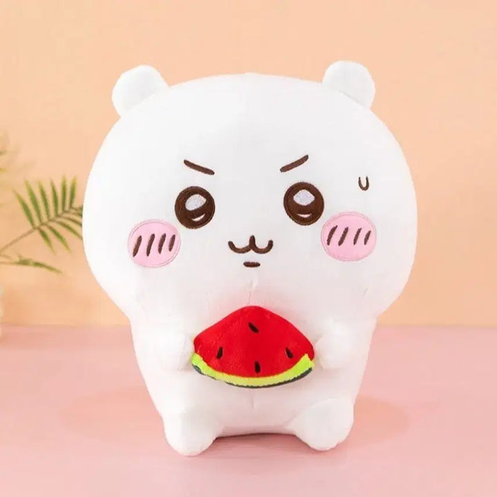 [BUNJANG] Cheekawaii Watermelon Plush Doll (Large) / 먼작귀 수박 치이카와 인형