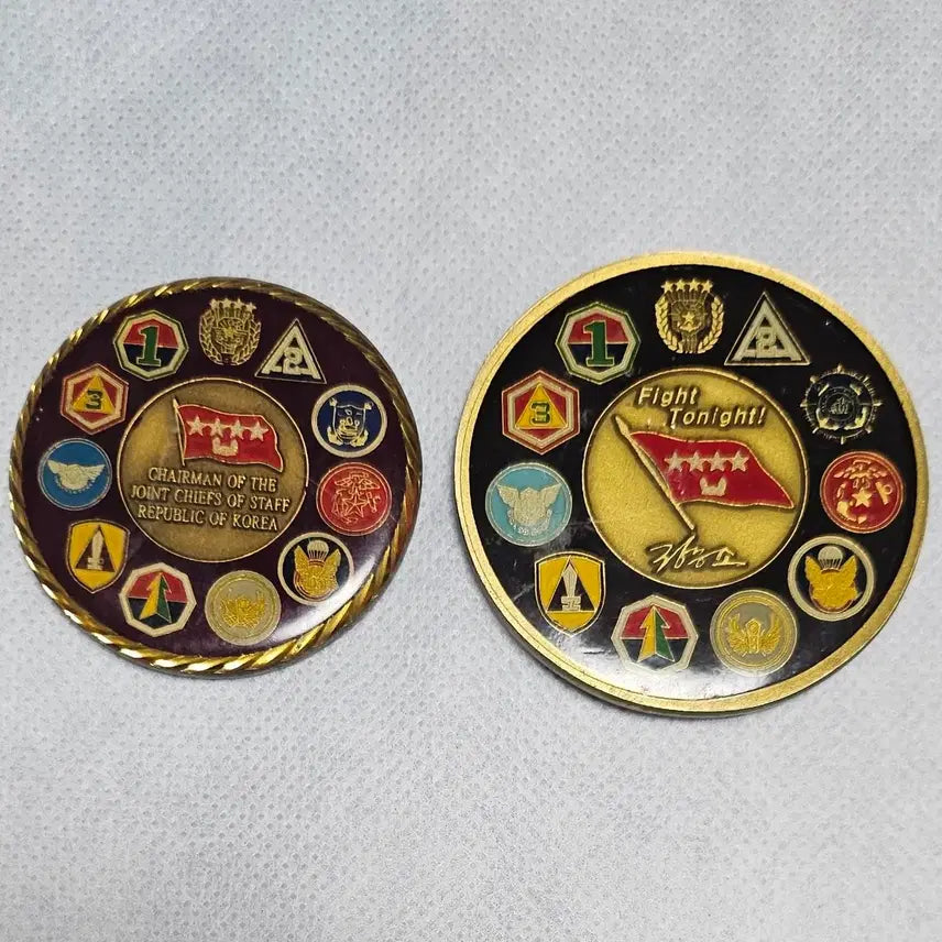 [BUNJANG] Joint Chiefs of Staff Commemorative Coin Set / 합동참모의장 기념 코인 세트