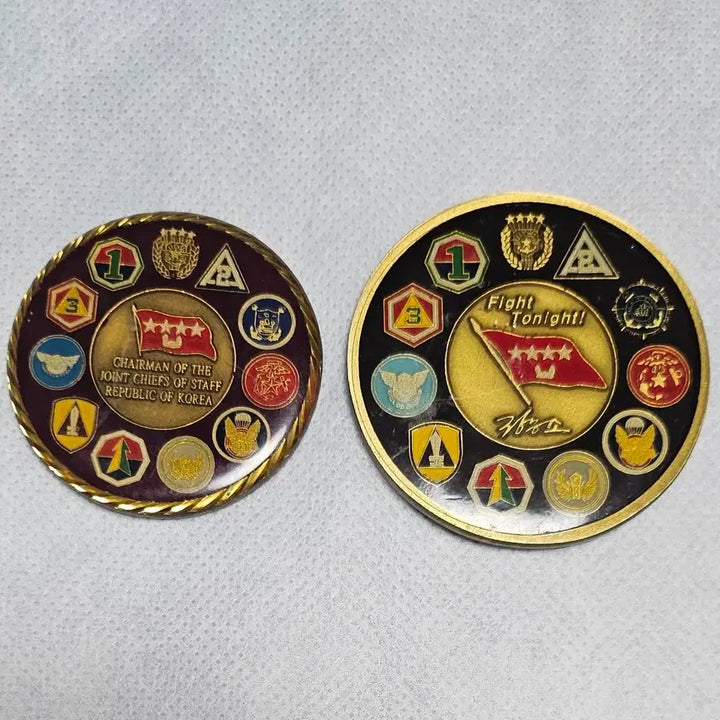 [BUNJANG] Joint Chiefs of Staff Commemorative Coin Set / 합동참모의장 기념 코인 세트