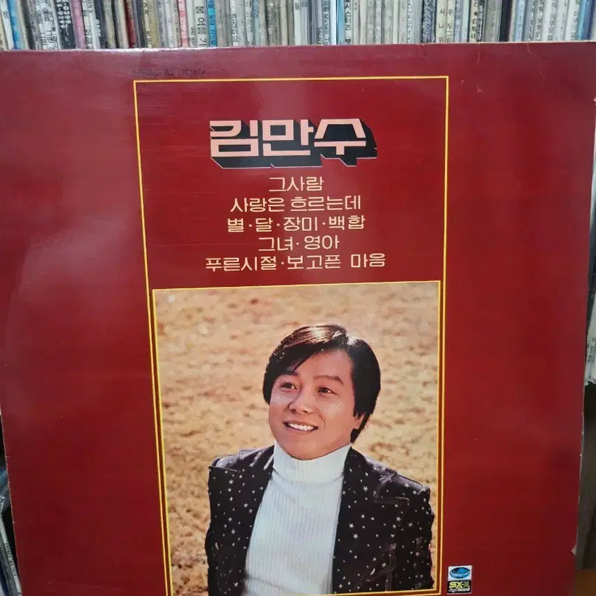 [BUNJANG] Kim Man Soo "That Person / Love Flows" LP / 김만수 - LP 그사람 / 사랑은 흐르는데