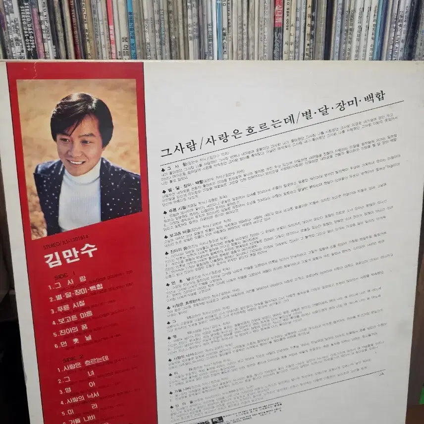 [BUNJANG] Kim Man Soo "That Person / Love Flows" LP / 김만수 - LP 그사람 / 사랑은 흐르는데