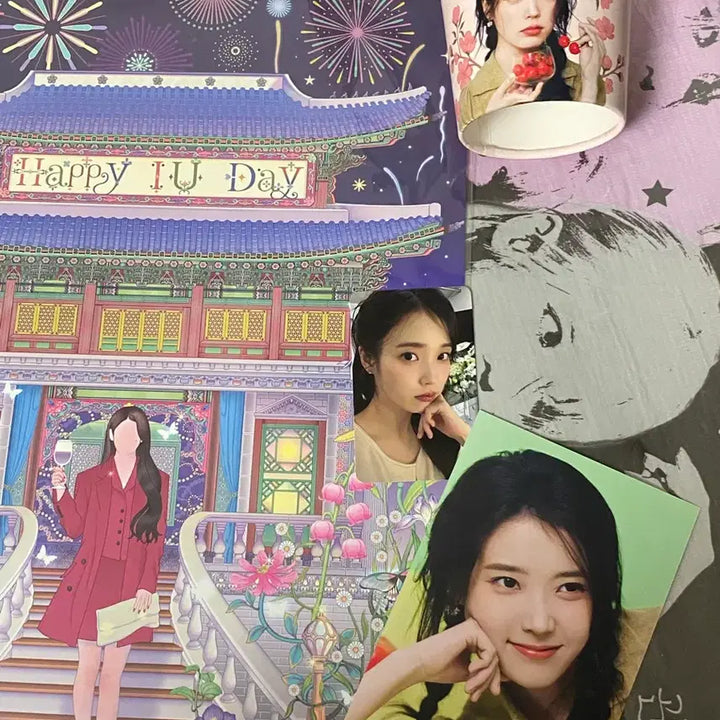 [BUNJANG] IU Birthday Special Photocard Holder Bundle Set / (양도) 아이유 생일 특전 + 리유저블백