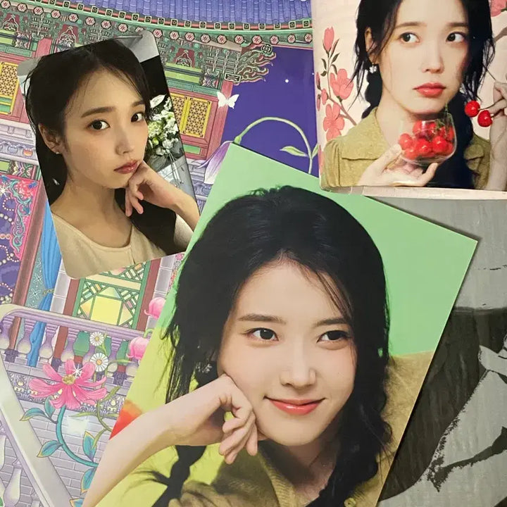[BUNJANG] IU Birthday Special Photocard Holder Bundle Set / (양도) 아이유 생일 특전 + 리유저블백