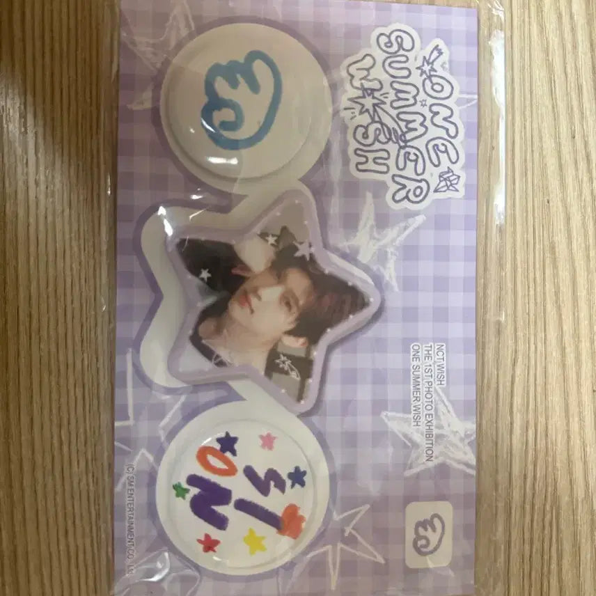 [BUNJANG] NCT WISH One Summer Wish Zion Badge / NCT WISH 원썸머위시 뱃지 시온