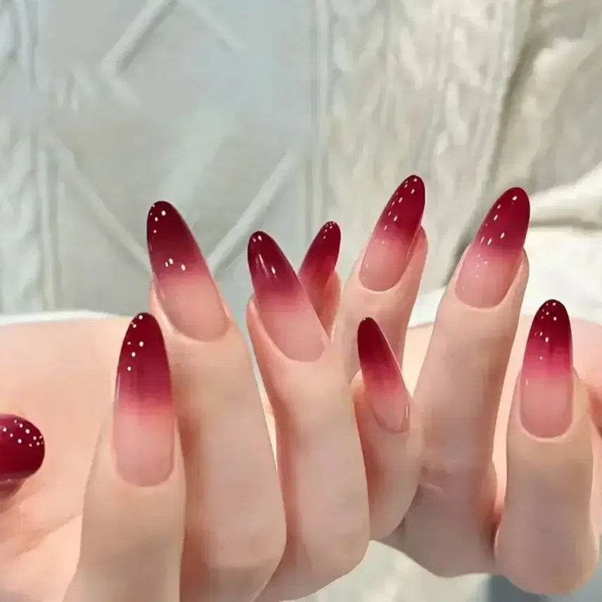 [BUNJANG] Pink Nail Tips Set (24 pcs) / 새상품 핑크 네일팁 24개 알리 타오바오 테무