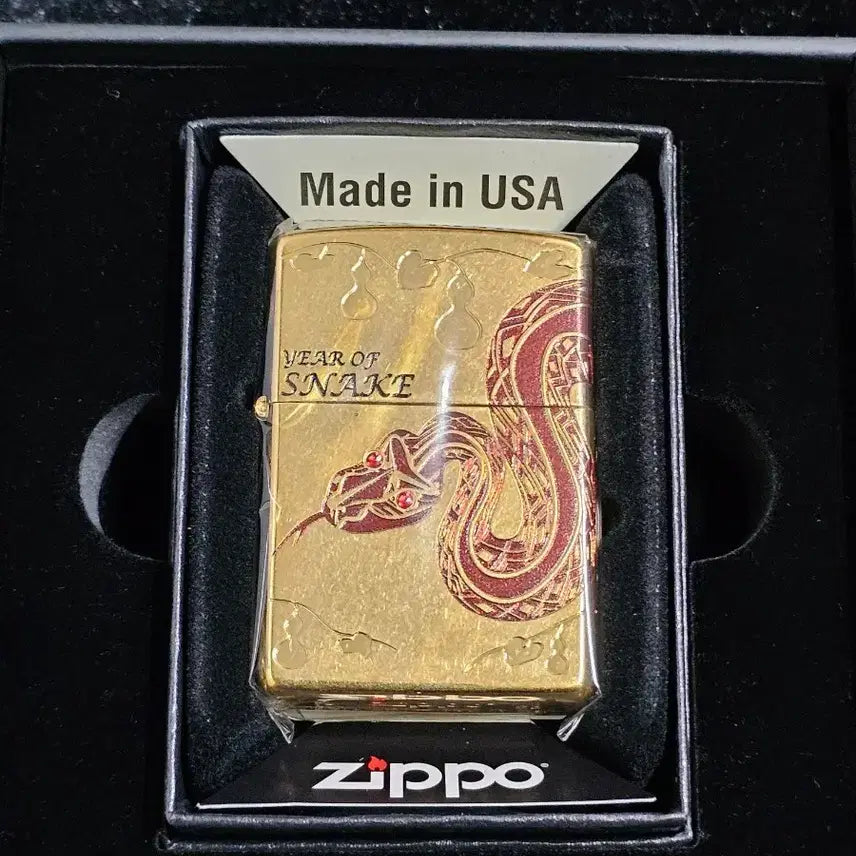 [BUNJANG] Zippo Year of the Snake Limited Edition Lighter / zippo 지포 Year of Snake1 뱀띠 한정판 라이터