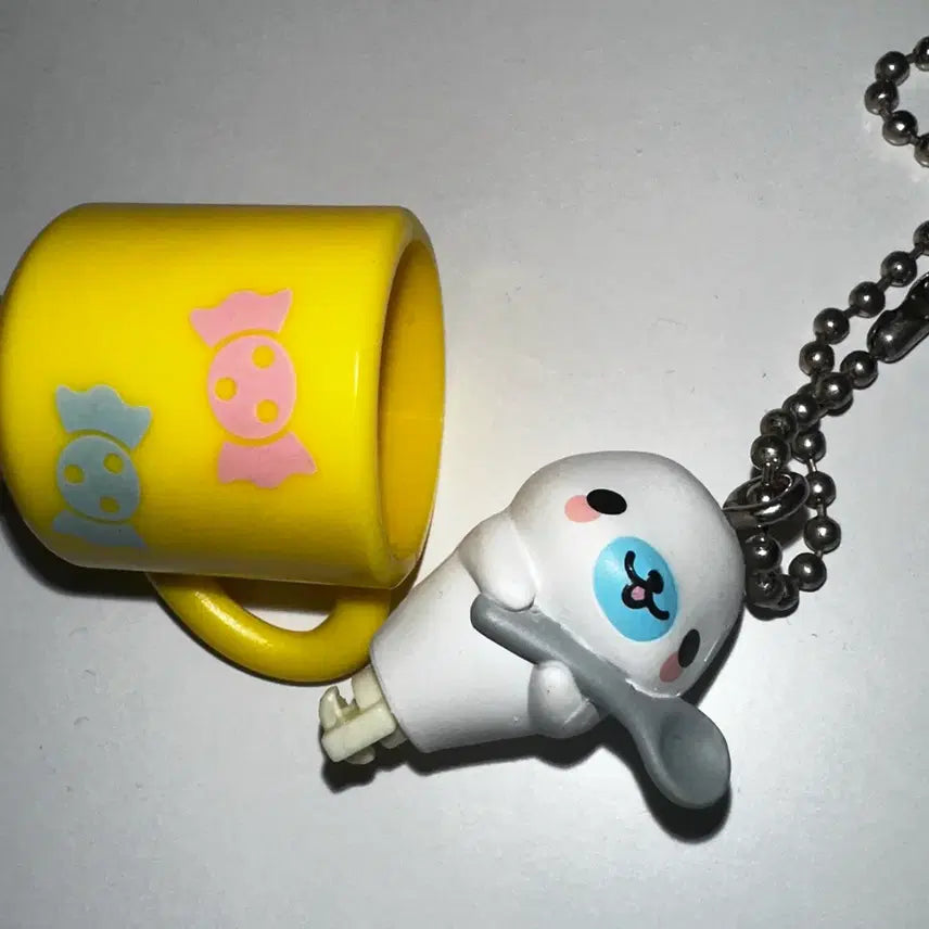 [BUNJANG] Mamegoma Classic Mascot Keychain / 마메고마 고전 마스코트 키링