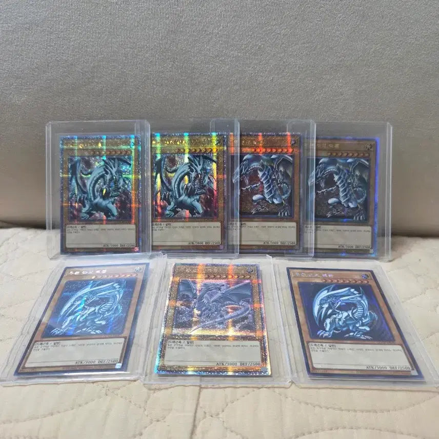 [BUNJANG] Yu-Gi-Oh! Blue-Eyes White Dragon 25th Anniversary QC Trading Cards / 유희왕 푸른눈의백룡 25주년 QC